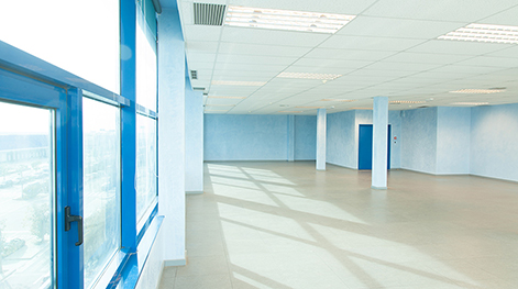 Interiors de les Oficines Mas Blau al Prat de Llobregat